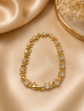 Gold Crystal Tennis Bracelet