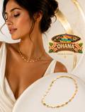 Gold Cross Chain Necklace