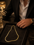 Gold Cuban Link Chain Necklace