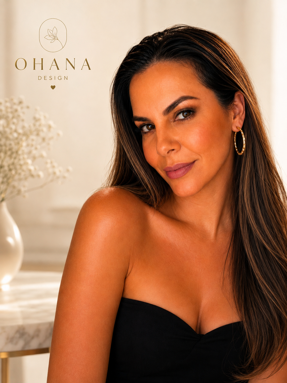 Gold Hoop Earrings – Ohana Design